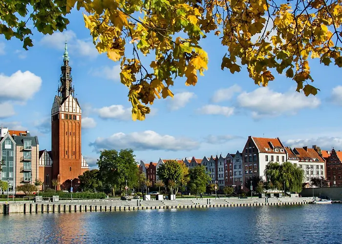 Komfortowy Przy Bramie Targowej Z Tarasem- Old Town Apartment Elblag